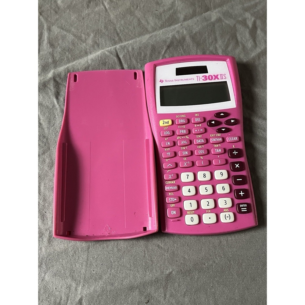 Texas Instruments TI-30X IIS Scientific Calculator Solar ~ TESTED WORKS